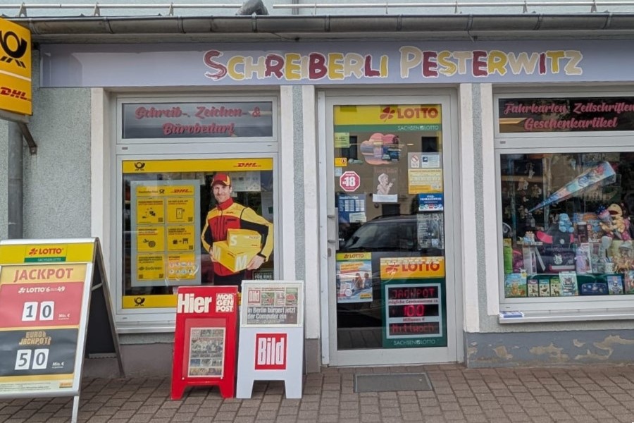 Eingangsbereich Schreiberli  Pesterwitz